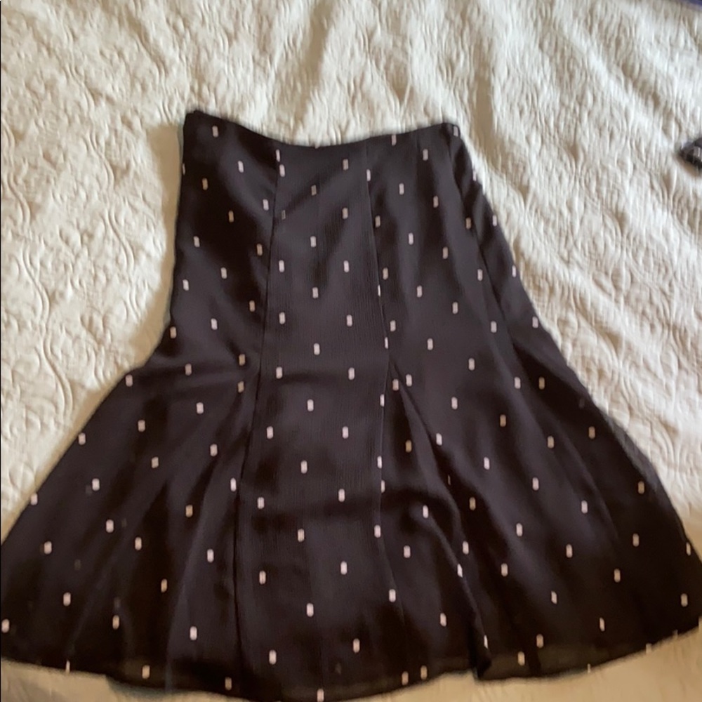Black and white skirt